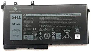 New 93FTF Replacement Battery for Dell Latitude 5280, Latitude 5480, Latitude 5580, Latitude 5290, Latitude 5590-11.4V 51Whr 3 Cell Battery 083XPC 83XPC D4CMT 451-BBZT 4YFVG