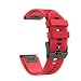 Produktbild Fcostume Armband für Garmin Fenix   6X/Fenix   6XPro Uhrenarmband Ersatz Fitness Armband Silikon-Schnellverschluss-Uhrenarmband für Garmin Fenix   6X / Fenix   6XPro