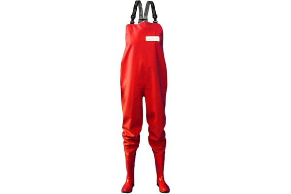 3Kamido Waders pour Femme Cuissardes de pêche, Pantalons avec Bottes, Poitrine de Pêche, Vert et Bleu, 36, 37, 40, 41, 42 EU Poitrine échassiers