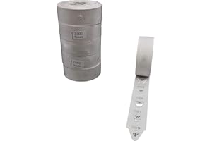 LB LINEA BLANCA RO - Linea Blanca ® - Pack 5 Rollos de turno de 2000 tickets de 3 dígitos en color Blanco Fabricado en España