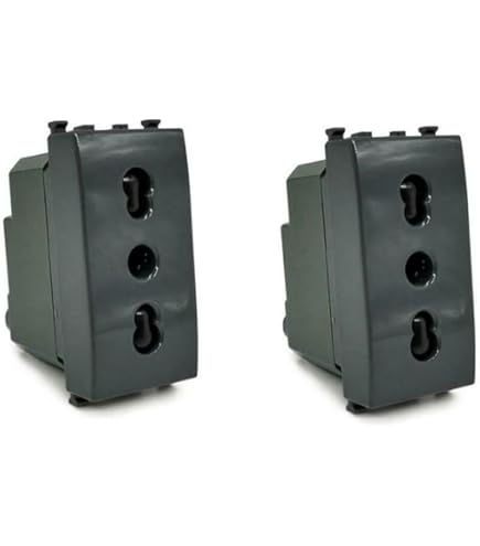 Frutti Interruttori Argento Per Vimar Plana - Interruttore Bipolare Retroilluminabile Compatibile