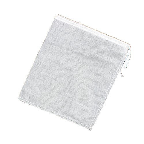 sourcingmap® Nut Milch Tee Fruchtsaft Filtertuch Seiher Passiertuch Filter Beutel 23cmx27cm