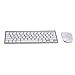Produktbild Prevently Tastatur und Maus Set,Tastatur-Maus-Set Kabellos Wireless Keybord 2,4 GHz Wireless Gaming Mouse + Wireless Tastatur Pro Gamer für PC Laptop Desktop