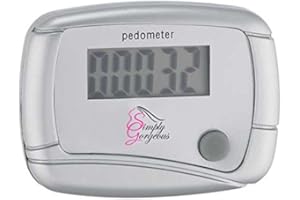 SIMPLY GORGEOUS LCD Pedometer Step Counter Hiking Fitness Walking Jogging Running