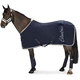 Eskadron Abschwitzdecke Fleece Crystal in deepblue oder jade