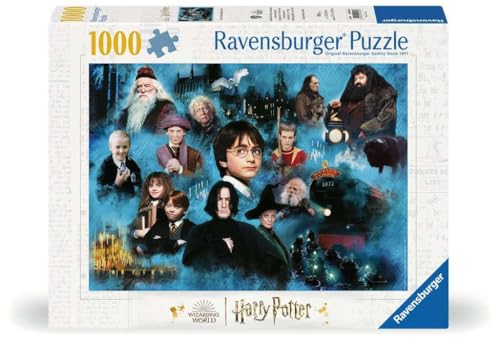 Ravensburger 12000589 - Il magico mondo di Harry Potter - puzzle 1000 pezzi – puzzle adulti e ragazzi da 14 anni, puzzle harry potter, regalo harry potter