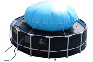 Rothschenk XXL Poolkissen rund 4m - Poolkissen Winter Luftkissen 4 Meter Durchmesser für winterfeste Poolabdeckung - Aufblasbare Winterkissen Überwinterung für Pool - Kissen für Pool