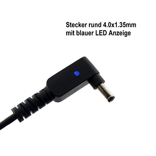 Netzteil, 19V, 2.37A, Stecker rund 4.0×1.35mm (45W – EU) hochwertiger MTXtec Ersatz für Asus ADP-45AW passend im Asus Zenbook UX31A Serie und Ultrabook Zenbook UX21A UX32A UX32VD UX42A UX52A UX310UA - 3