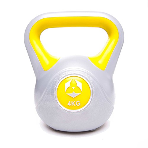 KettleBell »PowerMonster« Kugelhantel 2kg bis 20 kg / Handgewicht aus Kunststoff / High Performance Studio-Qualität ideal für Krafttraining, Functional-Training, Gymnastik und Heimtraining / 2kg 3kg 4kg 5kg 6kg 8kg 10kg 12kg 15kg 20kg - 2