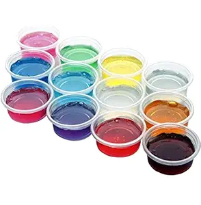 IMTION Combo ( Crystal Slime 6 Pcs + Free 70 Smile Emoji Sticker ) Non Toxic DIY Crystal Clay Soft Slime, Magic Mud Kit in Assorted Colours Set Toy Gifts for Kids Above Age 5+ Year Old