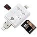 Produktbild Speicherkartenleser von YiKaiEn USB SDHC SDXC Micro SD OTG können Filme, Musik, Vorschau-Fotos direkt spielen und Dateien direkt öffnengeeignet für iPhone, iPad, Macbook, Android-Handys und Computer