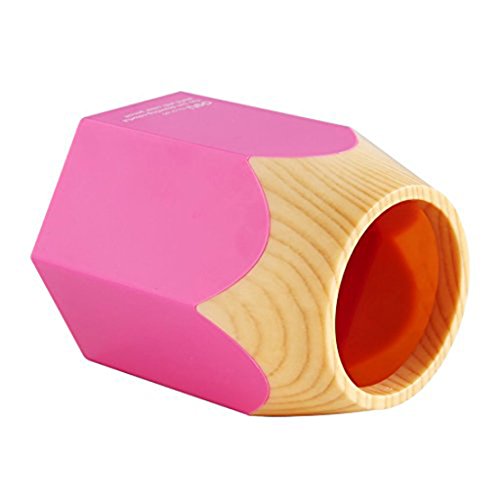 Liying Neu Stiftebox Stifteköcher Stiftehalter Stiftbecher Stiftablage schön Größ Bleistift Rose - 4