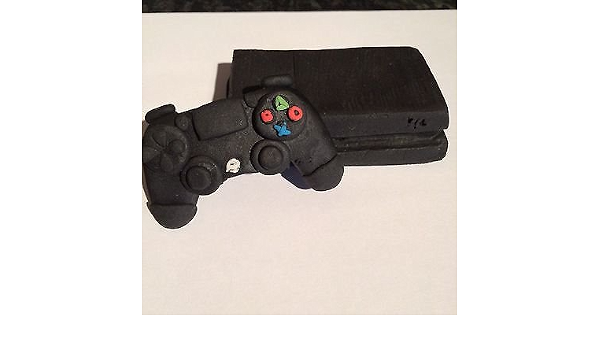 Decoration De Gateau Comestible De Controle Et De Console Ps4 Amazon Fr Cuisine Et Maison