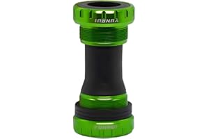 kefeimumu Bike Bottom Bracket, 68-73mm BSA Threaded Bottom Bracket for Mountain Road Bike, Bearing BB Bottoms Brackets set