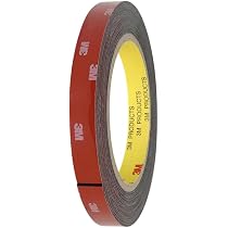 Ruban Adhésif Double Face Extra Fort FIXCHORD - 10 M X 25 Mm, Imperméable, Résistant Aux Températures, Pour Intérieur/extérieur