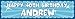 Produktbild idealWigsNet Add Your Name & Age Blue Burst Geburtstag personalisierte Banner - 1,2 m