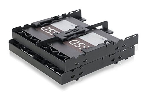 Icy Dock Flex-Fit Quattro MB344SP – Einbaurahmen für 4x 2,5 Zoll (6,4cm) SSDs/HDDs in 1x 5,25 Zoll (13,3cm) - 7