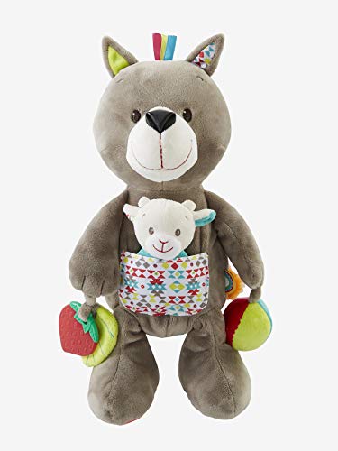 Vertbaudet Peluche Veilleuse Musicale Loup Gris Tu Bebe Puericulture Jouets D Activite Et De Developpement Jeux De Construction