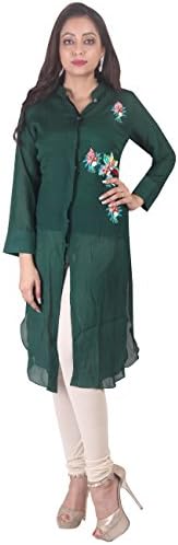 Simaaya Indian Ethnic Bollywood Straightcut Indo-Western Kurti Readymade