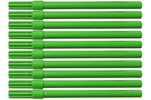 OFFICER PRODUCTS Felt Tip Office Pen OFFICE PRODUCTS 10pcs Green/Writing And Correction Products/Type-Office/Colour-Green