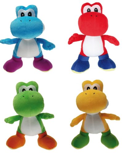 Preisvergleich Produktbild Nintendo Yoshi grün Plüsch Plüschfigur Plüschtier 25 cm*NEU*
