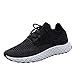 Produktbild REALIKE Herren Sneaker Laufschuhe Weiß, schwarz, Blau Sports Atmungsaktiv Leicht Sportlich Gym Turnschuhe Leichtgewicht Trainer Outdoor Shoes Straßenlaufschuhe Running Fitness Schuhe EU 39-44