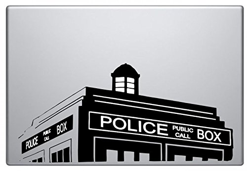 Aufkleber Dr Who, Tardis von Apple Macbook 11" 13" 15" 17"