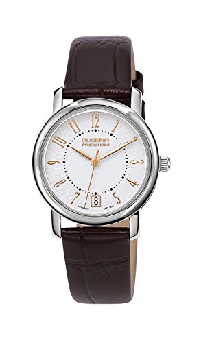 Dugena Damen-Armbanduhr XS Premium Analog Quarz Leder 7000130