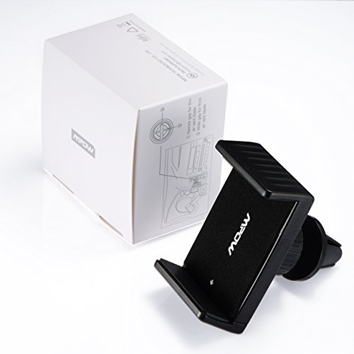 Mpow Supporto Auto Smartphone CD Slot Car Mount, Supporto Cellulare Universale, Un-Tocco Porta Cellular Auto per iPhone 8/iphone X/7/7Plus/6s/6/6s Plus/6 Plus, Samsung S8/S7/S6/Edge, LG G5, Nexus 5x/6