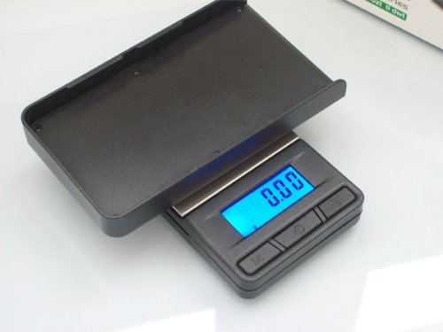 G&G PC 200g/0,01g Taschenwaage & Taschenrechner (2 in 1) Feinwaage Digitalwaage Goldwaage Münzwaage Scale (200g x 0.01g) - 4