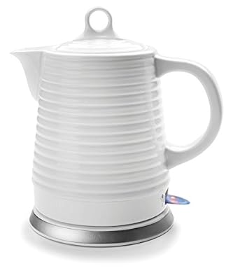 lacor - bouilloire sans fil 1.35l 1500w blanc - 69276