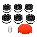 Produktbild Rongzou Replacement Part 6 Pack Autofeed Line String Trimmer Spool Cap Set For Professional