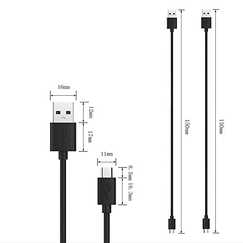 NIUBEE NBPN-068K USB-Kabel, 1.5m+1.5m, schwarz, Stück: 1 - 3