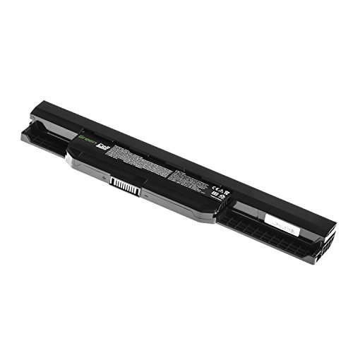 Green Cell® PRO Serie A32-K53 A41-K53 Akku für Asus K53 K53E K53S K53SJ K53SV K53U X53 X53S X53SV X53U X54 X54C X54F X54H X54L (Original Samsung SDI Zellen, 6 Zellen, 5200mAh, Schwarz) - 5