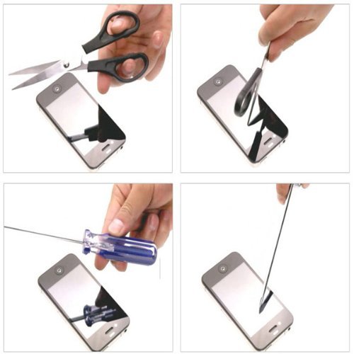 Demarkt Protector de Pantalla para iPhone 5 5S 5C Cristal Vidrio Premium Templado