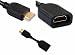 GadgetsAccessories High Speed 0.3 feet (0.1 Meter) HDMI Male to Female Extension Extender adapter Cable Gold Plated Supports 1080P and 3D for Blu Ray Player,3D Television, Roku, Boxee, Xbox360, PS3, Apple TV (3 Years Warranty) RS.199.00