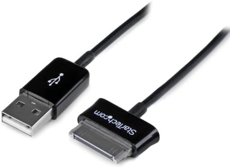 StarTech.com 1m Dock Connector to USB Cable for Samsung Galaxy Tab - USB Cable to Samsung Galaxy Tablet (USB2SDC1M)
