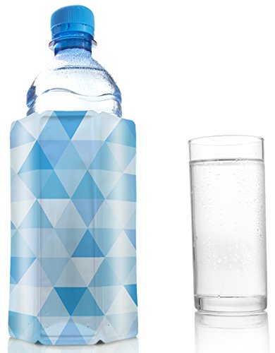 Vacu vin 3854860 Aktiv Flaschenkühler Diamant 0.3 -0.5 l, blau - 2