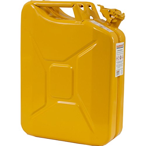 Dönges wim089 de G Chapa de Acero de bidón de Gasolina, 20 L, Amarillo