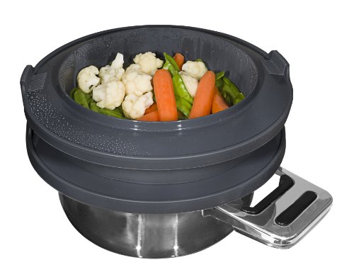 Lurch 70080 Dünsteinsatz aus Silikon (3-teilig) - 5