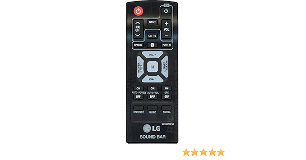 Buy LG HOME THEATER REMOTE CONTROL 