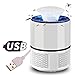 Produktbild Moskito Killer VENMO Bug Zapper USB Mosquito Killer Lampe Insektenvernichter UV LED Moskitolampe elektrisch Mückenfalle durch Reine physikalische Keine Strahlung für Camping Elektrischer Fliegen Wanzen Insekten Mörder LED Light Trap Lampen Schädlingsbekämpfung (white)