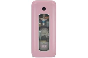 CDA PRODUCTS Retro freestanding drinks cooler with built in wireless phone charger - Tea Rose 5055833408139