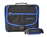 Las rejillas laterales y el panel de acceso trasero permiten que la consola se utilice directamente desde la funda. Ideal para uso en coche.