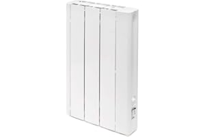 HAVERLAND RCO | Emisor Térmico Fluido Bajo Consumo | Programación con Conexión Inalámbrica Bluetooth | Diseño Ultra-Compacto | Blanco (500W)