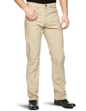 Lee Men's Brooklyn Straight Leg Jeans, Beige, W40/L30: Amazon.co.uk ...