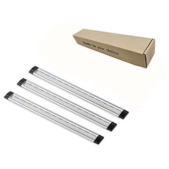 LAF 2 W 3 Packungen LED Unter Schrank Beleuchtung Kit mit Schalter