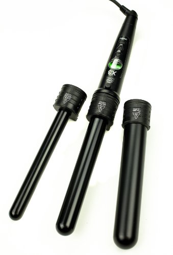H2D 3-in-1 Magicurl 3 Piece Curling Wand