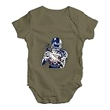 TWISTED ENVY Baby Jungen (0-24 Monate) Body Gr. 12-18 Monate, Khaki