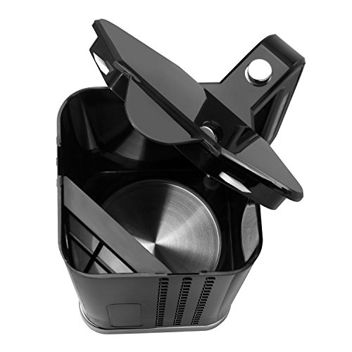 Limee 2200W 1.7 Liter schnurlos Elektro schnelle Kochen Krug Punkte Entwurf Kessel black - 3